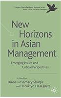 New Horizons in Asian Management