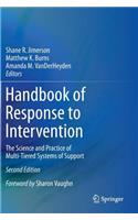 Handbook of Response to Intervention