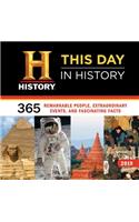 2019 History Channel This Day in History Wall Calendar