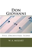 Don Giovanni (full orchestral score)