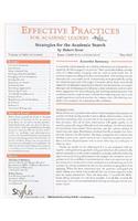 Effective Practices for Academic Leaders Vol 2, Issue 5