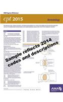 CPT 2015 Express Reference Coding Card: Dermatology