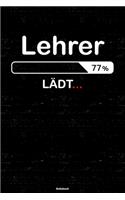 Lehrer Lädt... Notizbuch