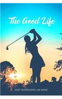 Golf Scorecard Log Book