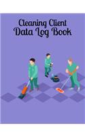 Cleaning Client Data Log Book