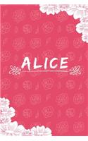 Alice Notebook
