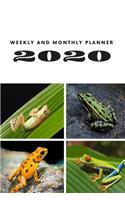 Weekly and Monthly Planner 2020