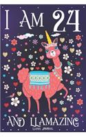 Llama Journal I am 24 and Llamazing