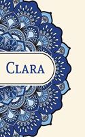 Mandala Notebook with Personalized Monogram Clara