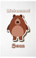 Mohammad Bear A5 Lined Notebook 110 Pages