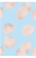 Cute Pattern Rose Gold Sketchbook 2