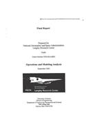 Operations and Modeling Analysis