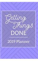 Getting Things Done 2019 Planner