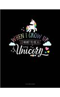 When I Grow Up I Want to Be a Unicorn: 3 Column Ledger(181 3 Column Ledger)