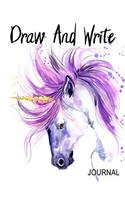 Draw And Write Journal: Primary Composition Notebook V10