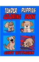 Tender Puppies Coloring Book