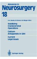 Stabilizing Craniocervical Operations Calcium Antagonists in SAH Current Legal Issues