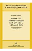 Minder- Und Mehrabfuehrungen Nach § 14 Abs. 4, § 27 Abs. 6 Kstg