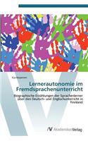 Lernerautonomie im Fremdsprachenunterricht