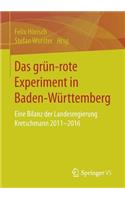 Das Grün‐rote Experiment in Baden-Württemberg