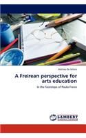 Freirean perspective for arts education