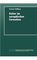 Kultur Im Europäischen Fernsehen
