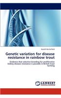 Genetic variation for disease resistance in rainbow trout