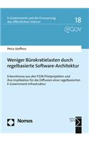 Weniger Burokratielasten Durch Regelbasierte Software-Architektur