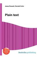 Plain Text