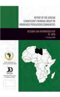 Report of the African Commission's Working Group on Indigenous Populations / Communities