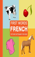First Words, French Picture Dictionary for Kids
