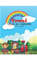 Treni Libro Da Colorare Per I Bambini