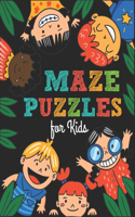 Maze Puzzles for Kids: Maze Activity Book for Developing Problem Solving Skills, Spatial Awareness, and Critical Thinking Skills. V14