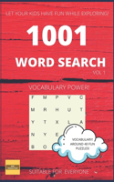 1001 Fun Word Search: Suitable to Improve Vocabulary and Have Fun!(1 1001 Word Search)