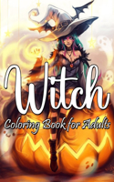 Witch Coloring Book for Adults