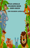 Wild Animals Coloring Book