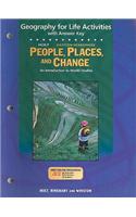 Holt People, Places, and Change Eastern Hemisphere Geography for Life Activities with Answer Key: An Introduction to World Studies
