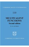 Multivalent Functions