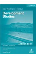 NSSC Development Studies Student's Answer Book