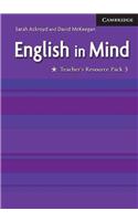 English in Mind 3 Teacher's Resource Pack