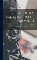 R.I.B.a. Kalendar [List of Members]