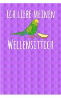 Ich liebe meinen Wellensittich