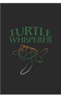 Turtle Whisperer: Turtles Notebook, Dotted Bullet (6" x 9" - 120 pages) Animal Themed Notebook for Daily Journal, Diary, and Gift