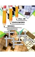 Fill in Crossword Books