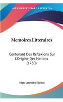 Memoires Litteraires