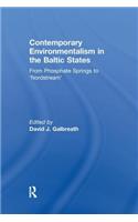 Contemporary Environmentalism in the Baltic States