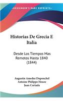 Historias De Grecia E Italia