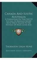 Canada And South Australia