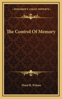 The Control Of Memory