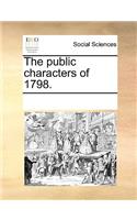 The public characters of 1798.